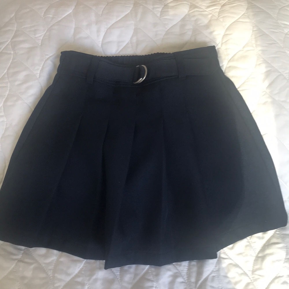 Navy Uniform Skort
